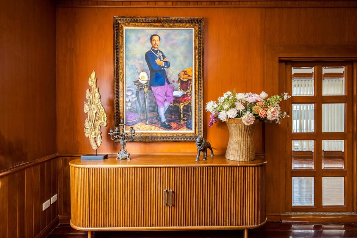 Portrait on the upper floor of the Lord's Property Consultants office