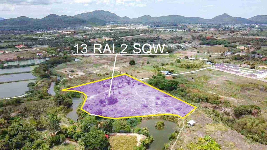 13 Rai of Perfect Development Land for Sale in Hin Lek Fai, Hua Hin - Hin Lek Fai, Thailand