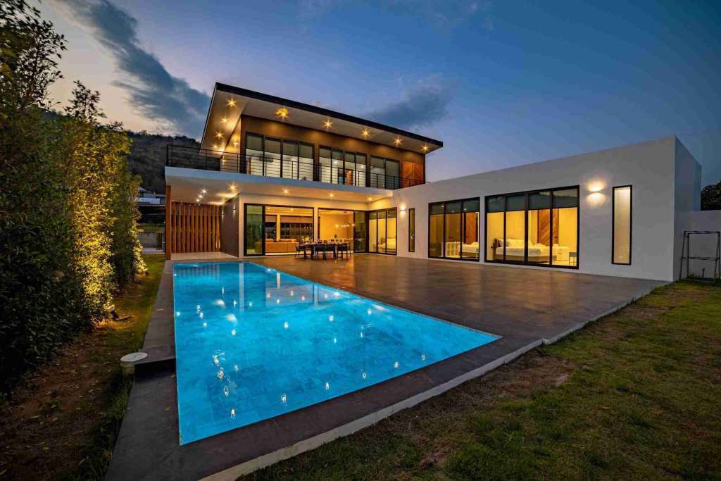 Modern 4 Bed Two Storey Pool Villa Phu Montra – Type C - Hua Hin, Thailand
