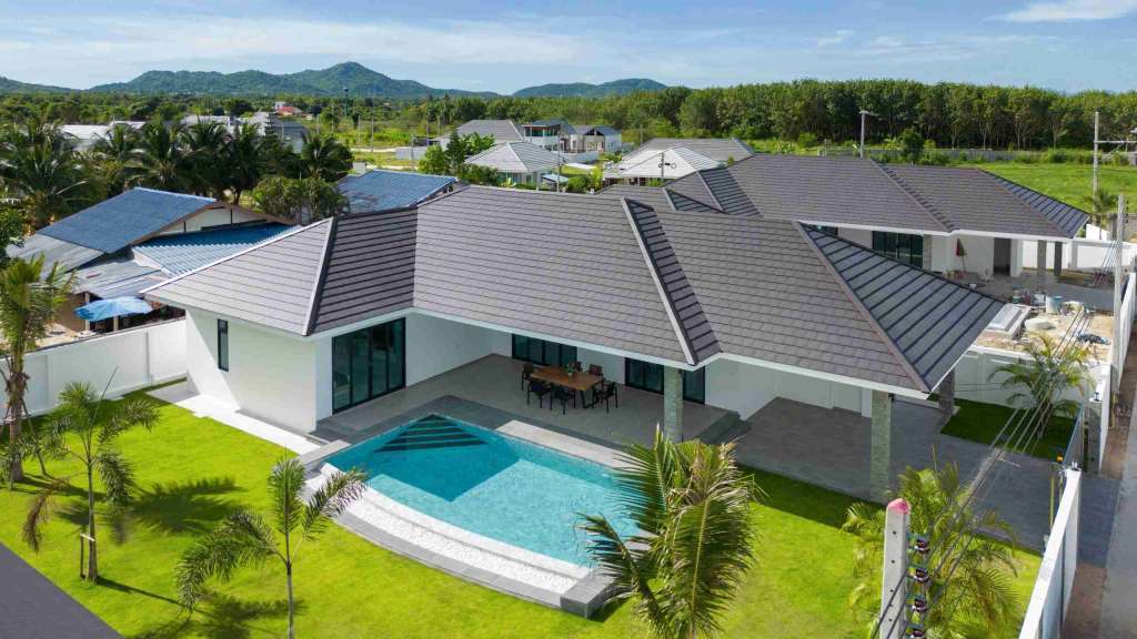 Near Black Mountain Golf – New Stylish 3 Bedroom Pool Villa in Highland Villas 3, Hua Hin - Hin Lek Fai, Thailand