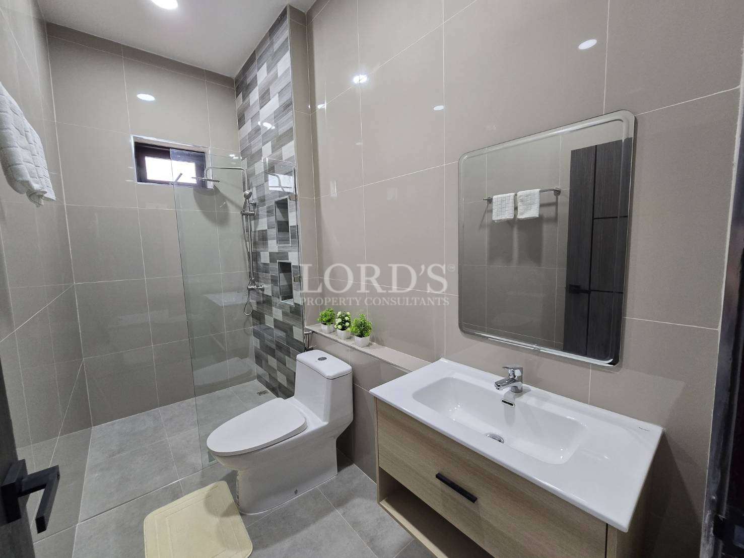 Bathroom with sink and countertop