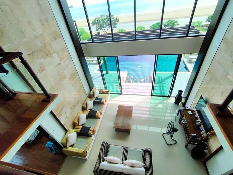 BEACH FRONT POOL VILLA ON LARGE PLOT WITH BEAUTIFUL BEACH & ISLAND VIEWS - Khao Tao, Thailand