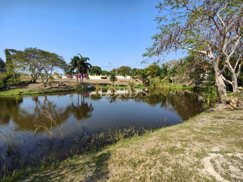 Lakeside Home Building Plot for Sale in Quiet Gated Community, Hua Hin - Hin Lek Fai, Thailand