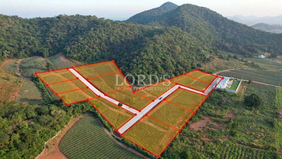1600 m² Beautiful panorama view land in Pranburi for sale!!! - Pranburi, Thailand