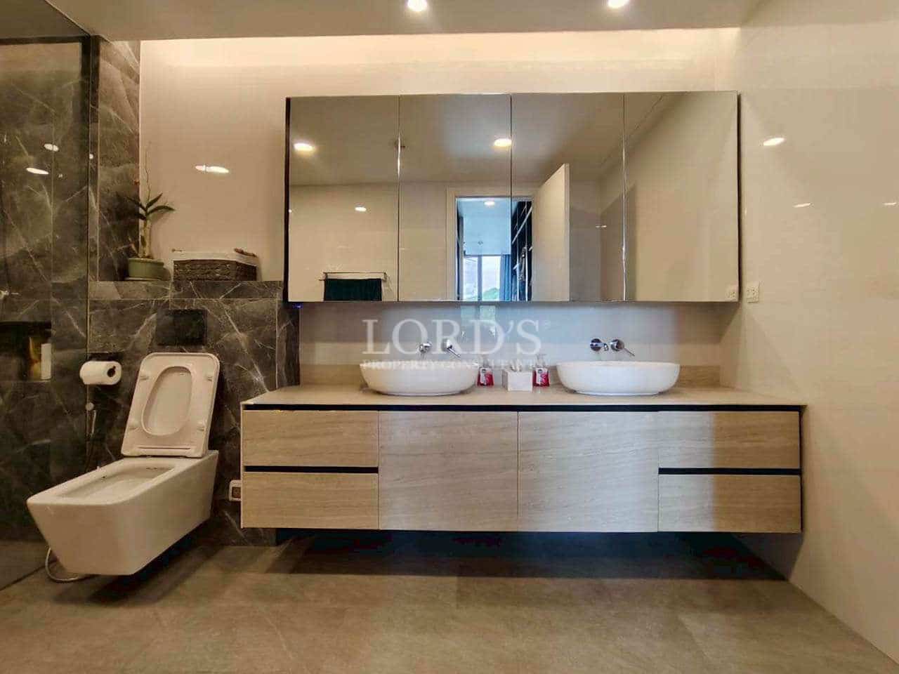 Modern living room with sofa