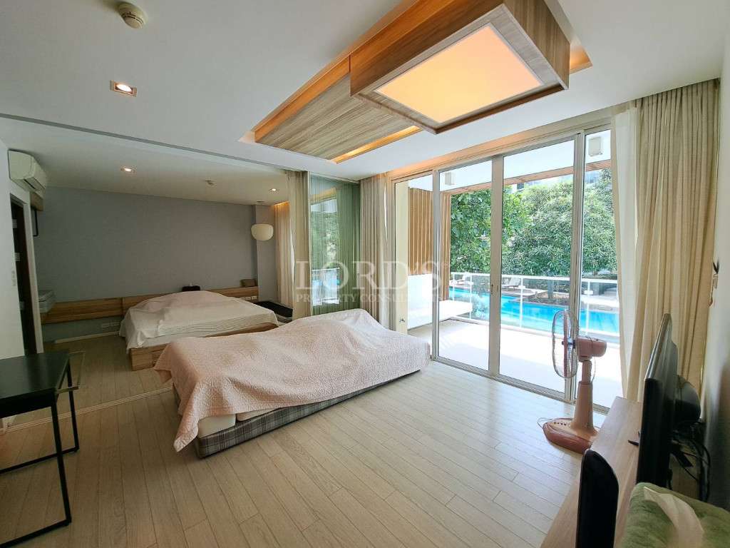 Luxury beachfront living – Pool access beach front 2 bedrooms condo in Khao Tao - Khao Tao, Thailand