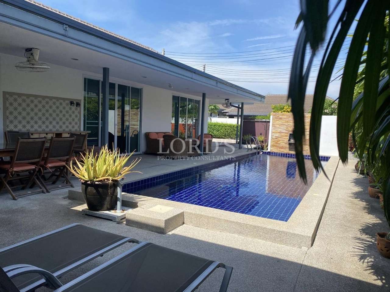 Rented out – Modern 3-Bedroom Pool Villa in the Heart of Hua Hin