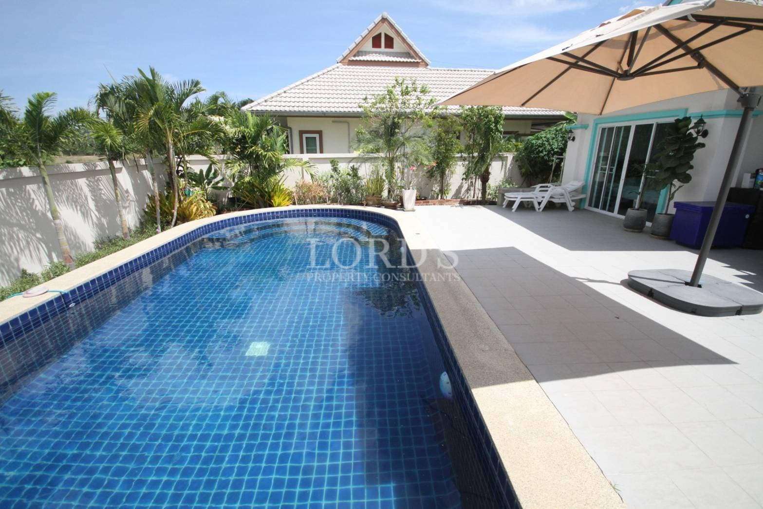 Rented out – Pet-Friendly Home with pool in Hua Hin 112 – Emerald Resort