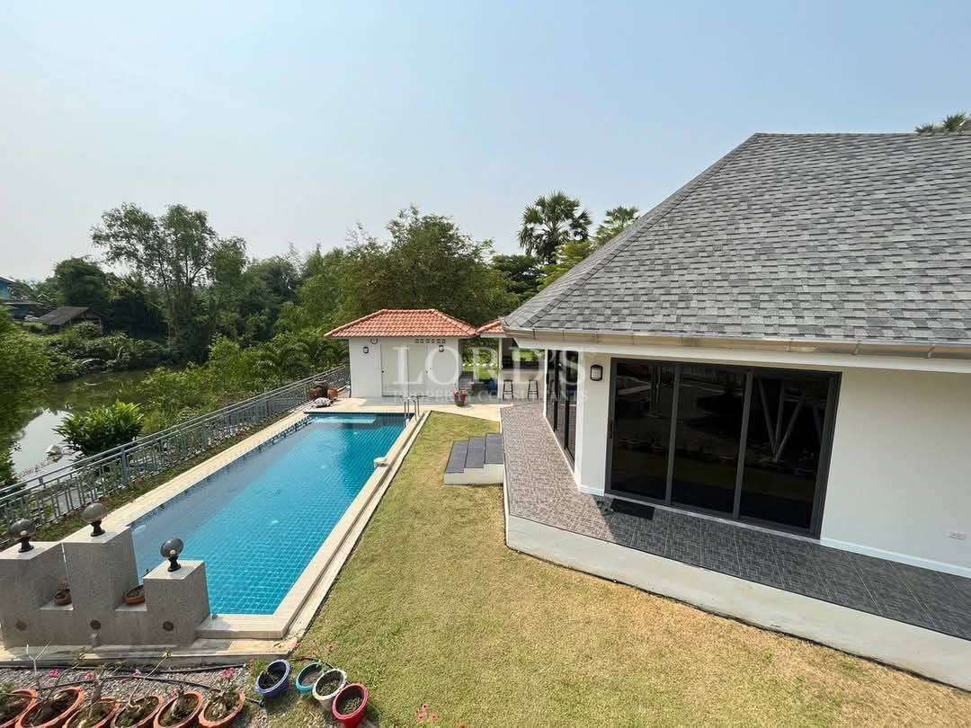 For sale – Stunning river-front Pool-Villa by the Pranburi River