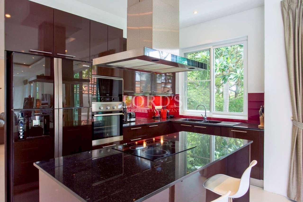 Modern kitchen with sleek design