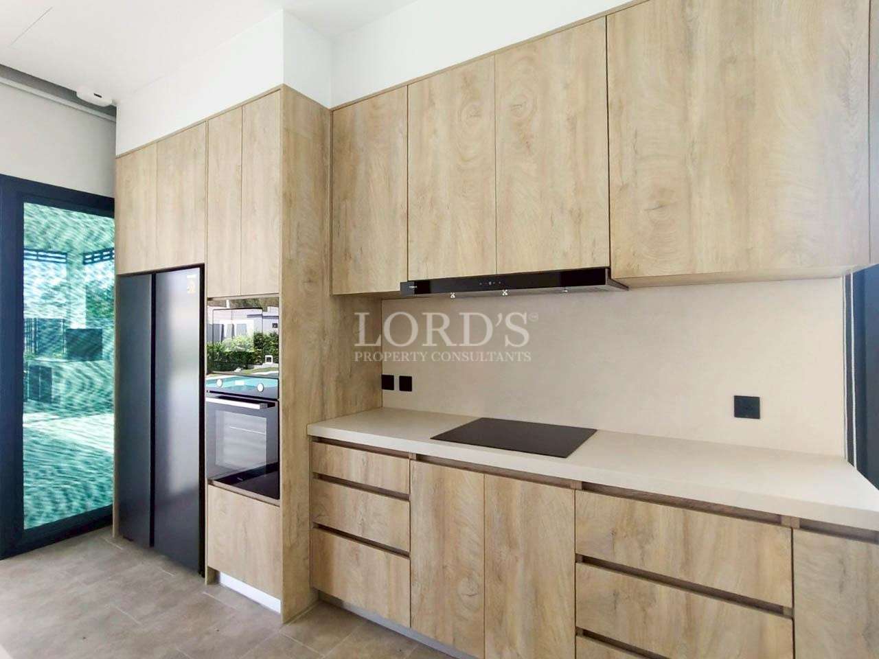 Minimalist kitchen interior