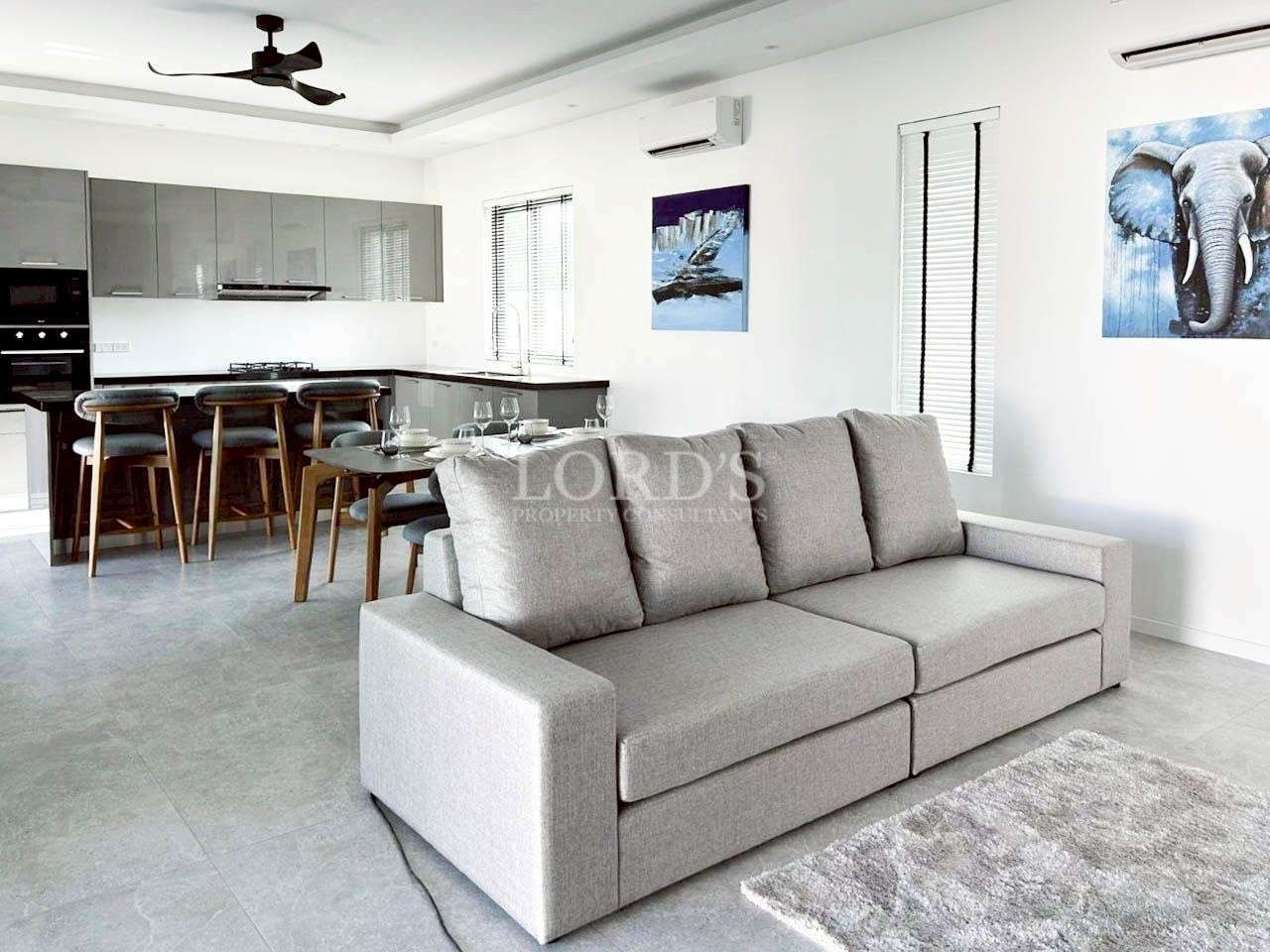 Rented  – Brand New 3-Bedroom + Office Pool Villa Near Black Mountain Golf