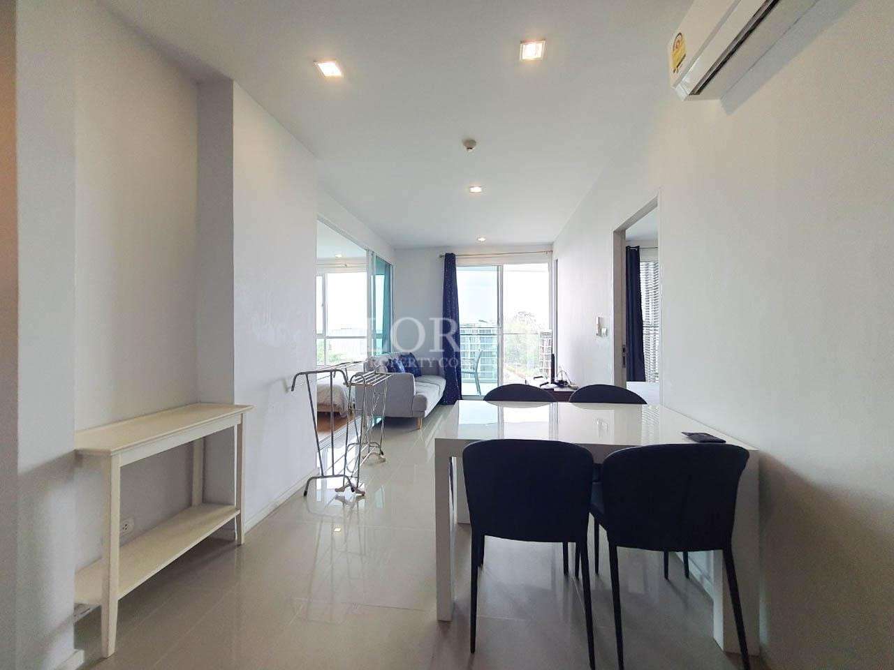 Dining area with table and chairs