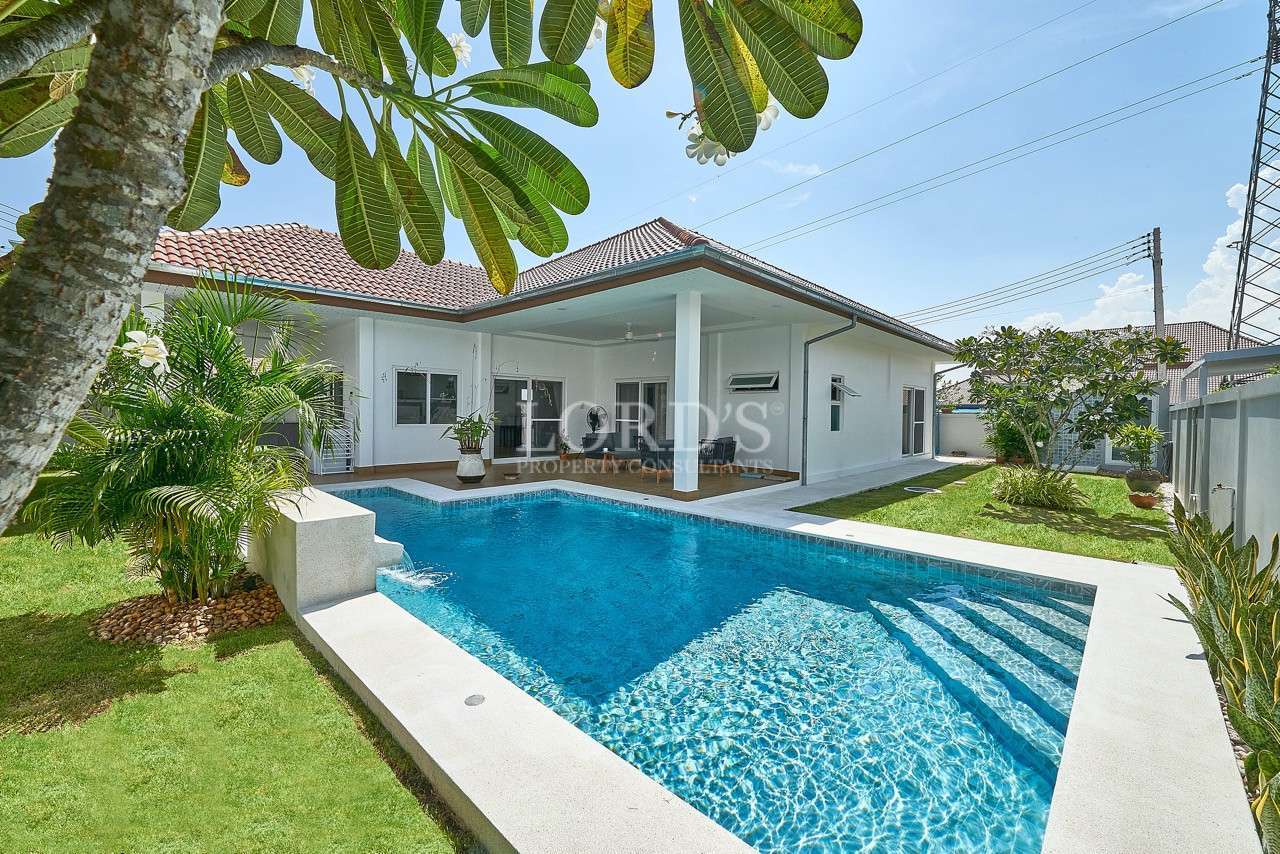 SOLD!!! Brand new beautiful 3 Bedrooms Poolvilla in Mali Lotus Hua Hin for sale