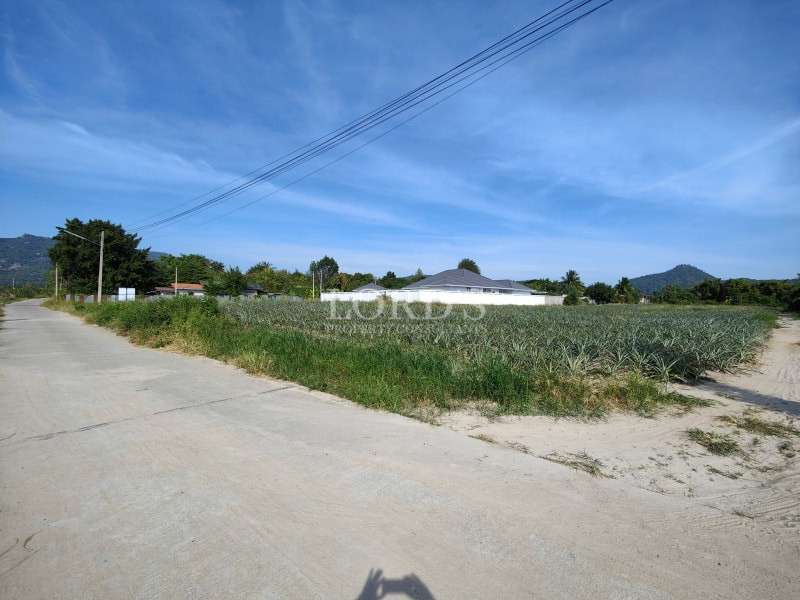 3 Rai Building Plot close to Black Mountain Golf Course with concrete road for sale - Hin Lek Fai, Thailand