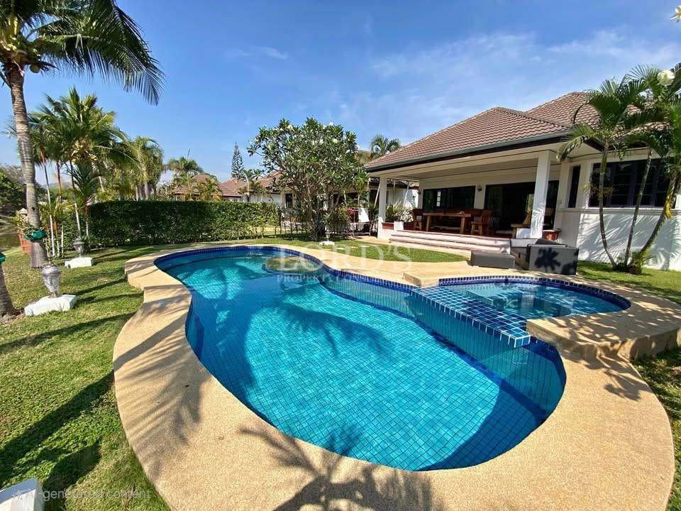 Luxury home with pool and garden