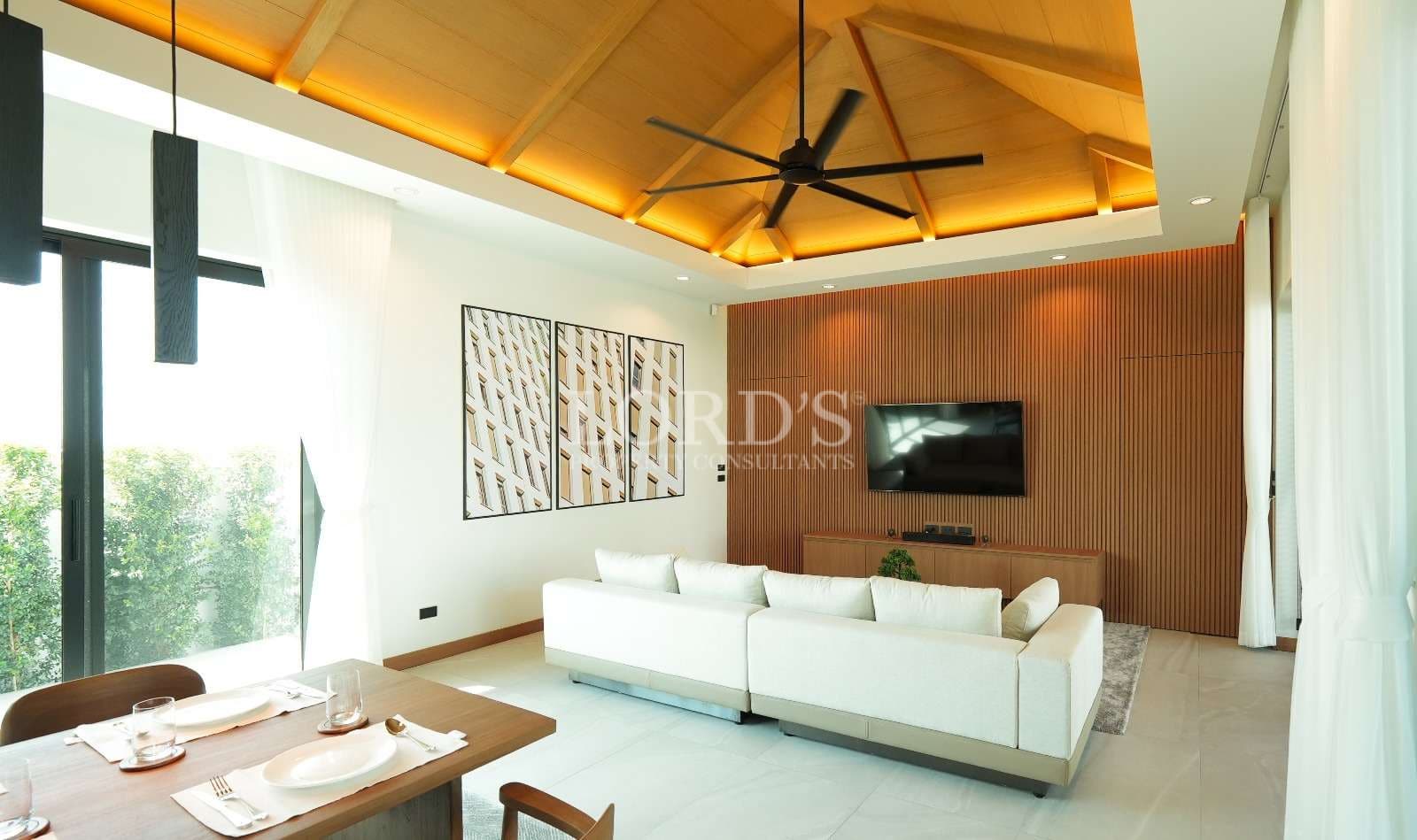 Modern living room with elegant decor