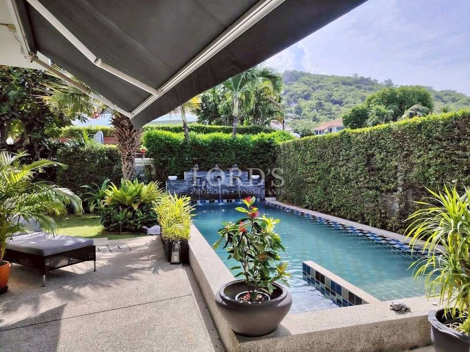 Contemporary Design 3 Bedroom Pool Villa With Rooftop Terrace For Sale In Sivana Garden, Hua Hin