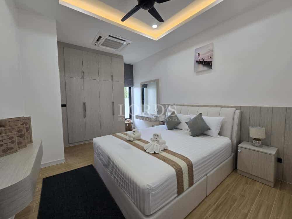 Modern bedroom with minimalist decor