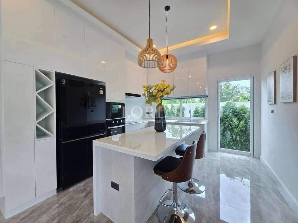 Modern kitchen with sleek design