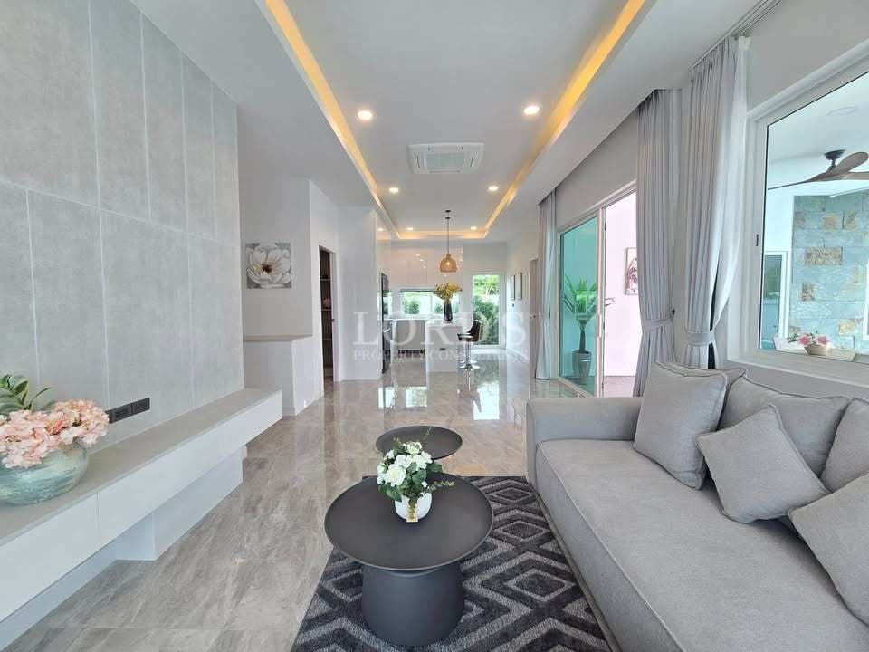 Modern living room with elegant decor