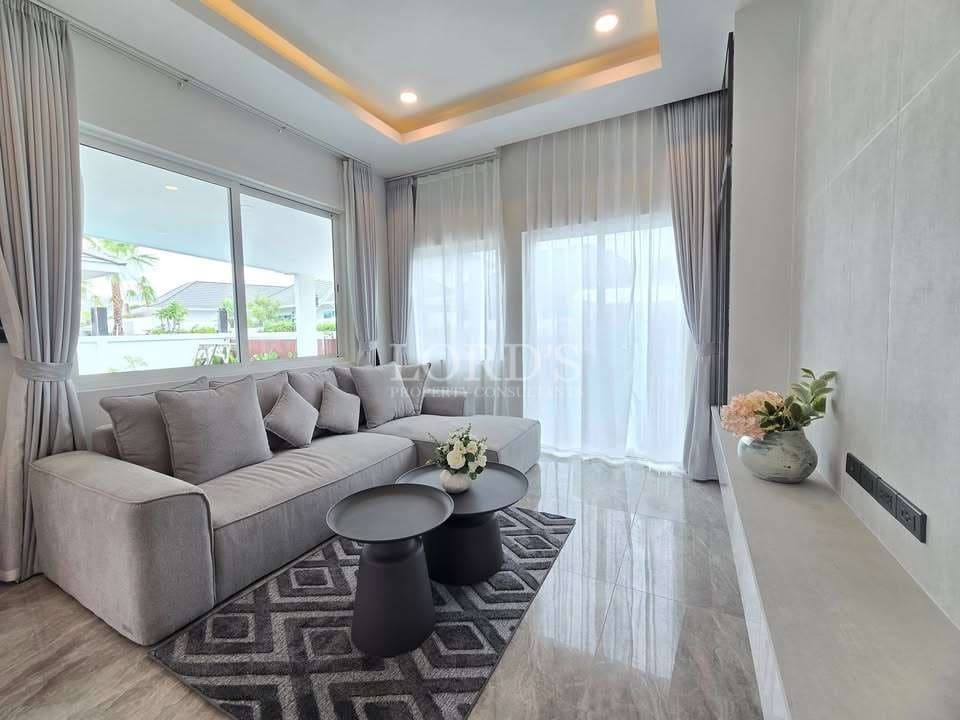 Modern living room with elegant decor