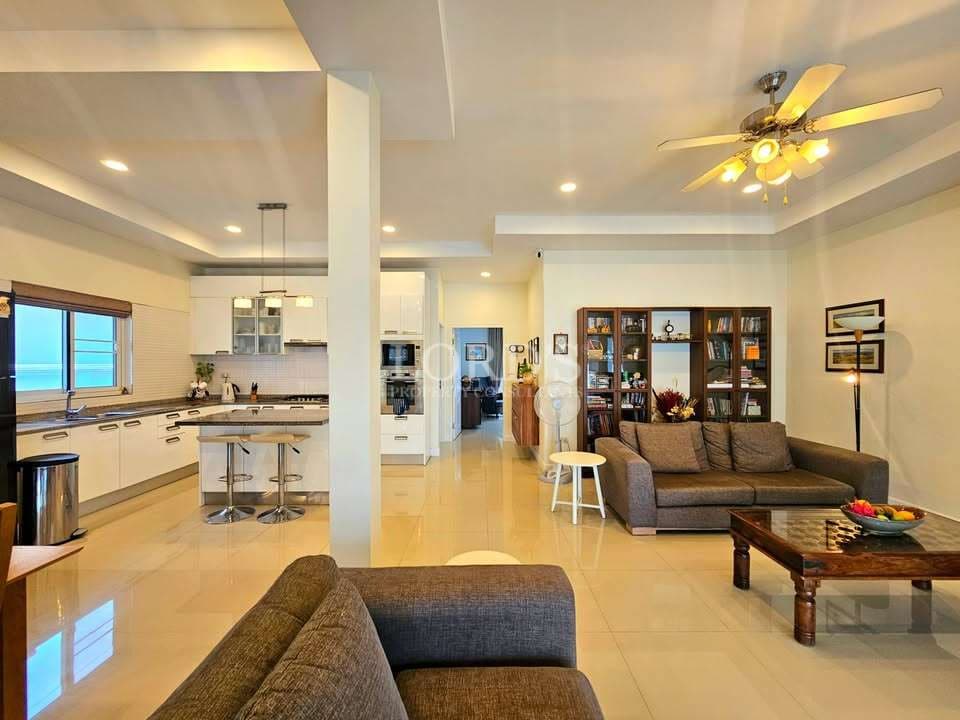 Modern open-concept living space interior