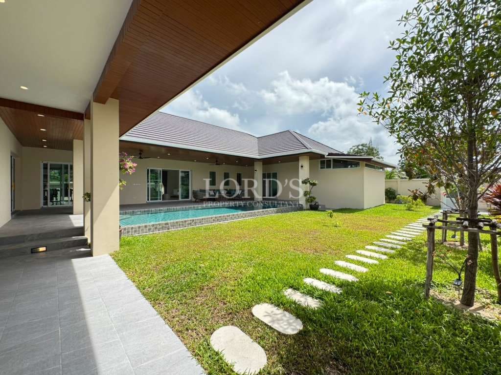 Newly Completed Top-Quality 3 Bedroom Bali-Style Pool Villa for Sale – 10 Min from Hua Hin - Pranburi, Thailand