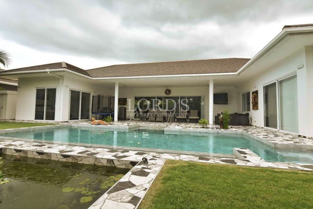 High-quality luxury 3 Bedroom Poolvilla in the sought-after Palm Avenue 3 Hua Hin for sale - Hin Lek Fai, Thailand