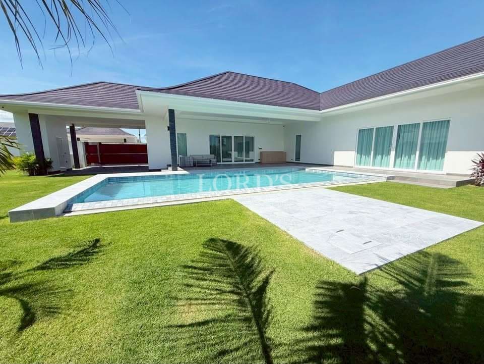 Sold!!! Brand-new 3 Bedroom Poolvilla in sought-after Development in Soi 112 for sale - Hua Hin, Thailand