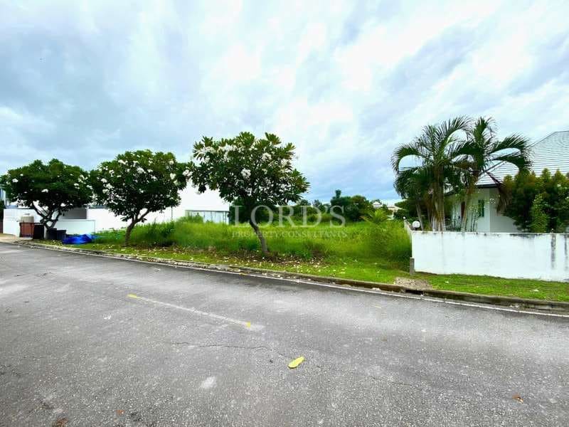 Perfect for a Golf Villa!!! Home Building Plot for Sale at Palm Hills Golf Club, Hua Hin - Cha-Am, Thailand