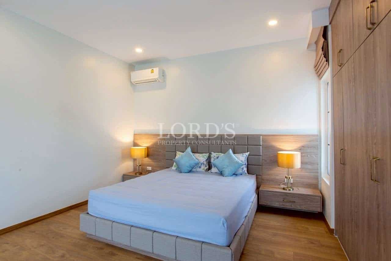 Modern bedroom with minimalist design