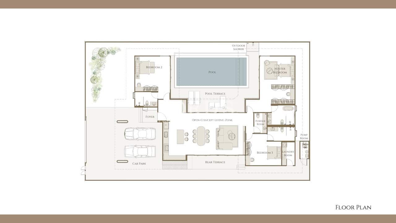 Architectural floor plan document