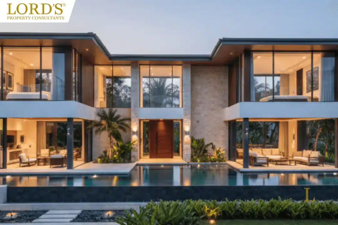 Moderne Luxusvilla mit Pool