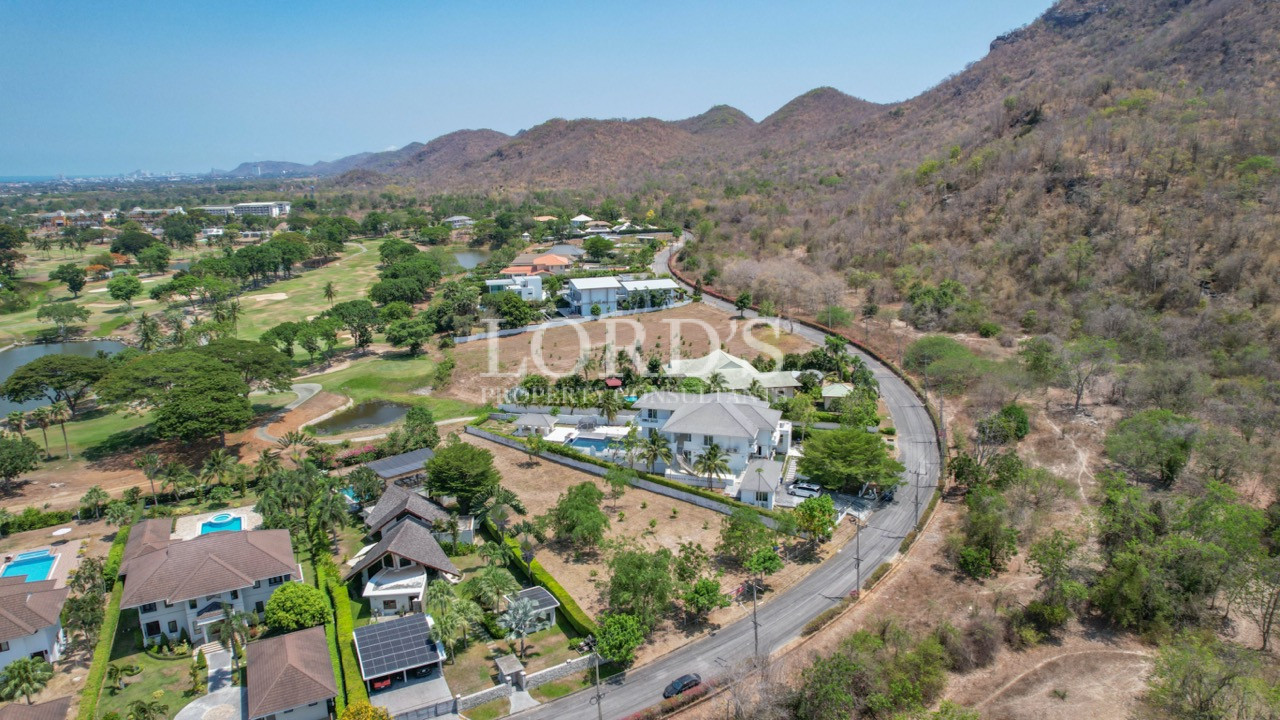Aerial view of residential neighborhood