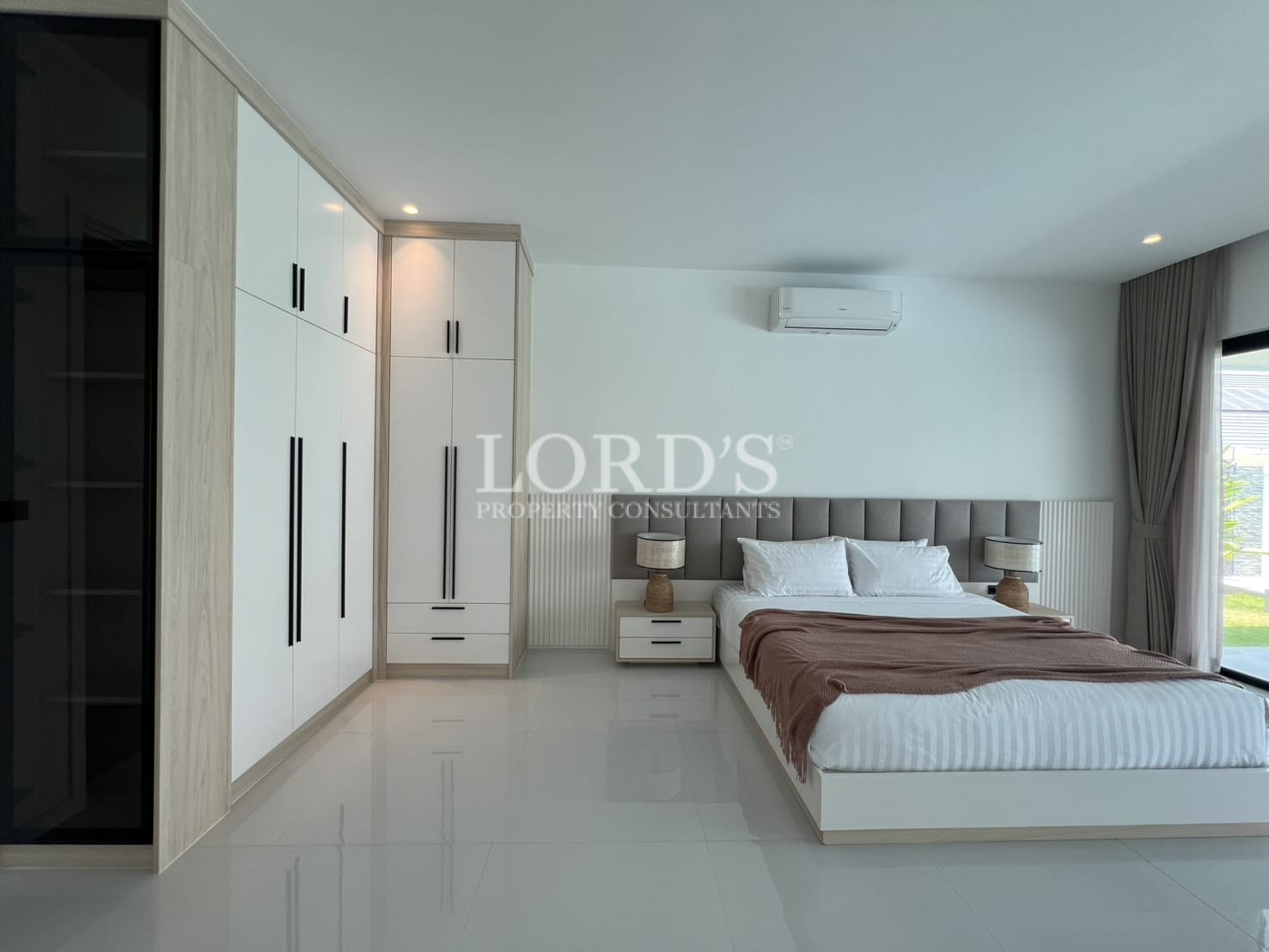 Another modern bedroom with clean design