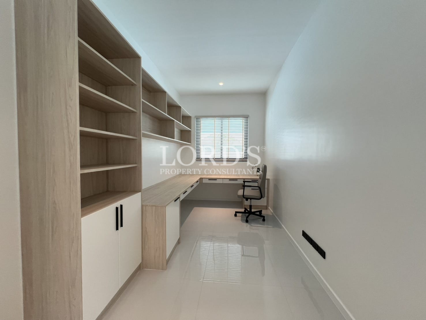 Bedroom with soft lighting and decor