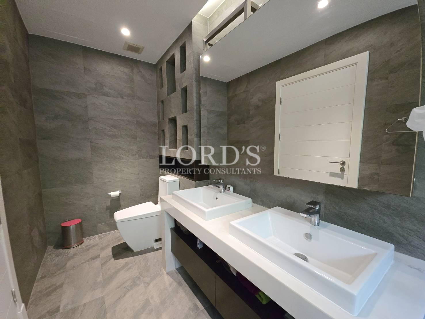Bathroom with bathtub and sink