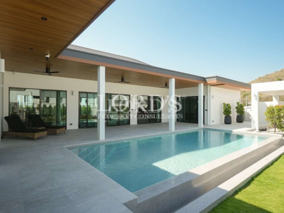 Modern villa with private swimming pool