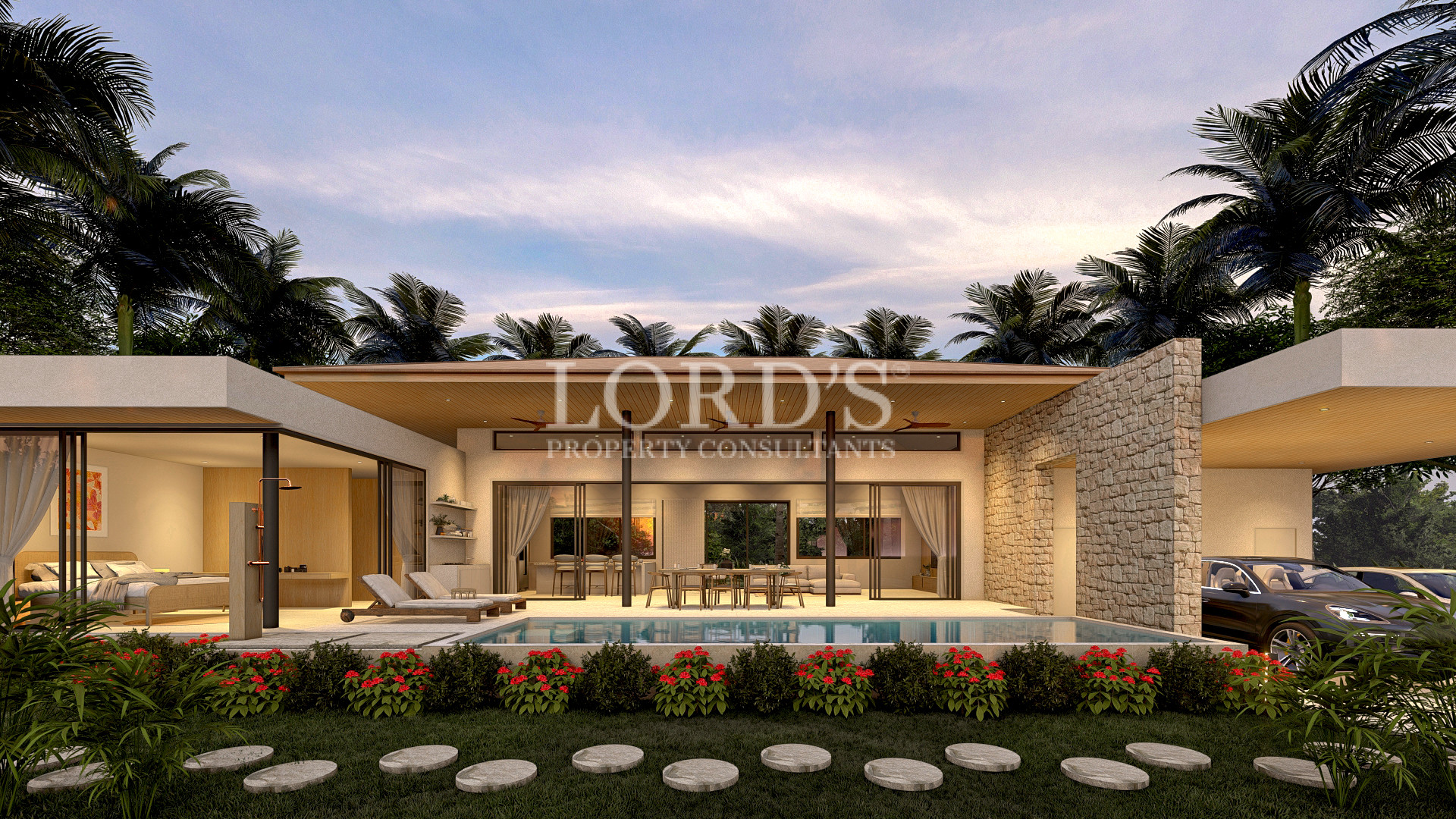 New luxury Poolvilla (off-plan)close to Pineapple Valley Golf Course for sale - Hua Hin, Thailand