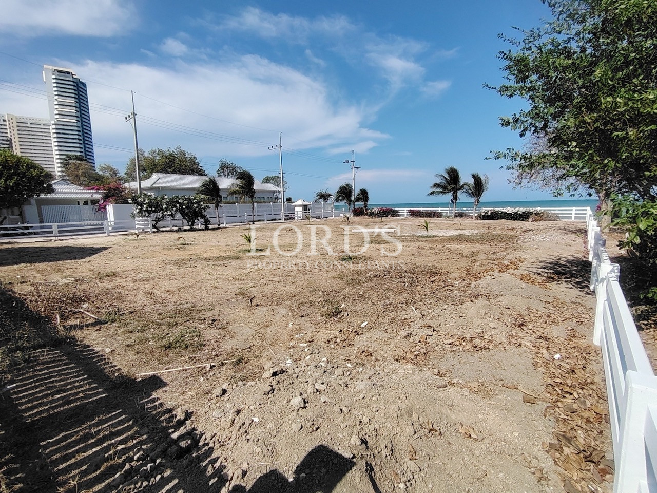 Open sandy beachside land