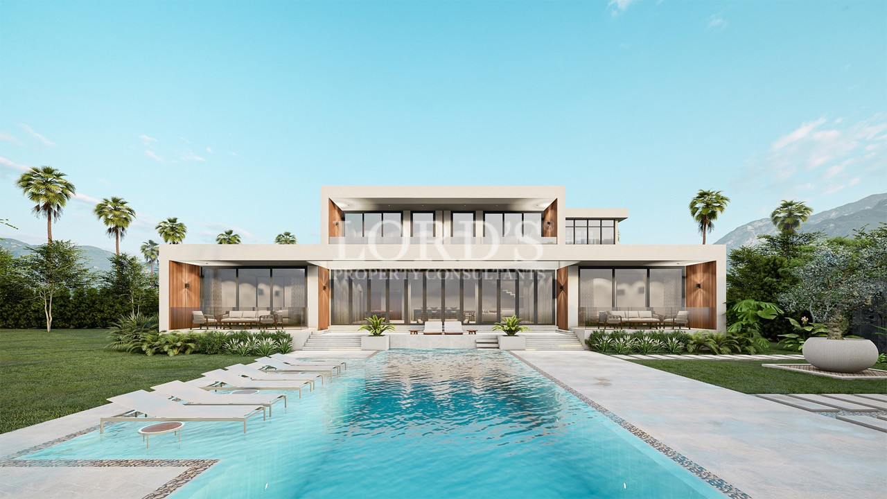 3D Model_2 Storey Villa Smata 01_A Groß Modern luxury villa with expansive glass façade