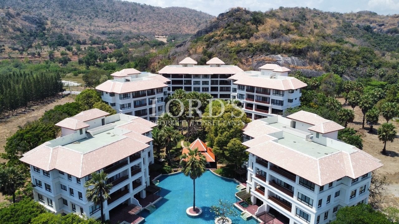 drone view Bedroom Beachfront Sanctuary: Expansive Duplex Living At Santipura, Khao Tao, Hua Hin