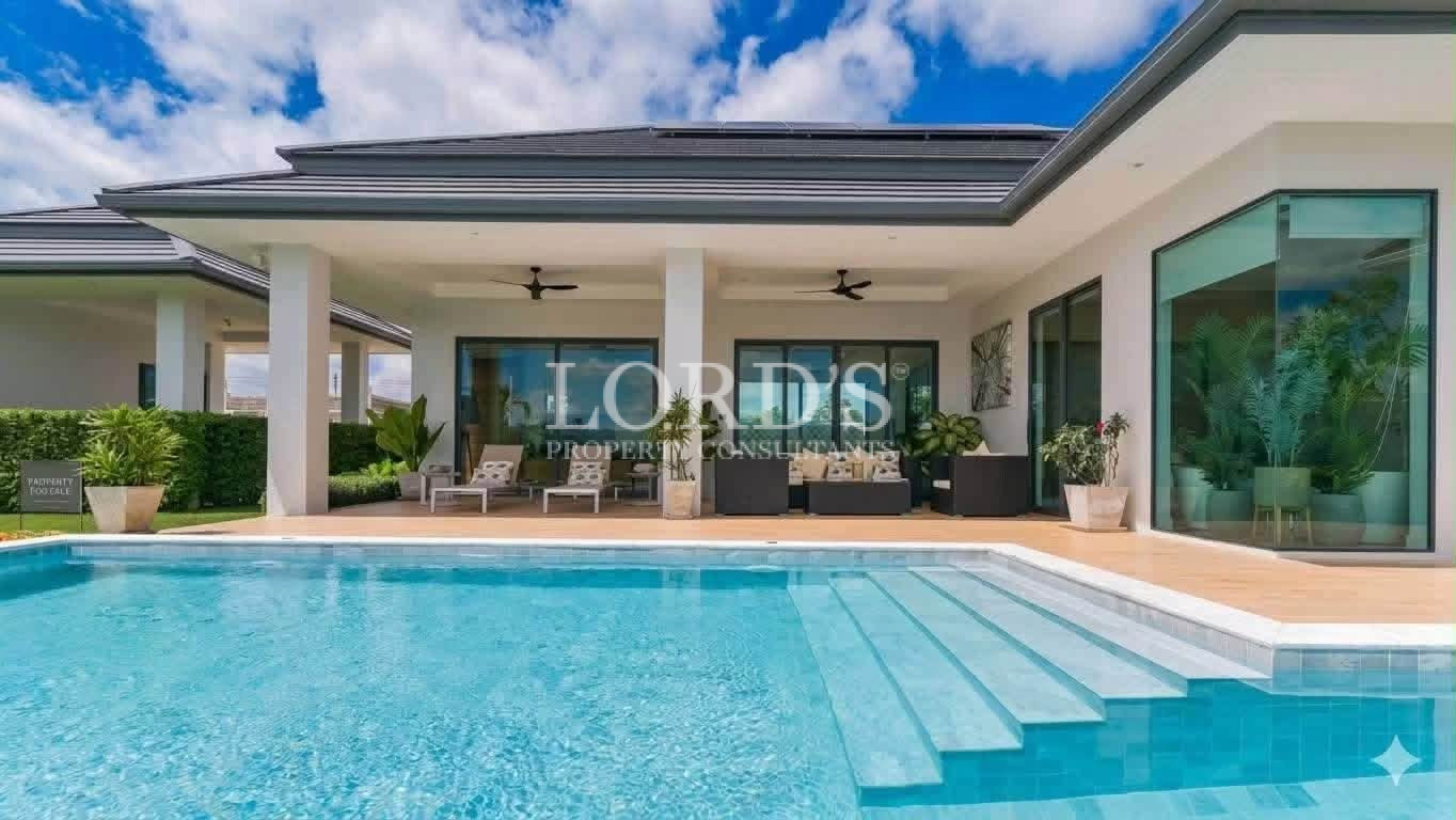 Modern villa with private swimming pool