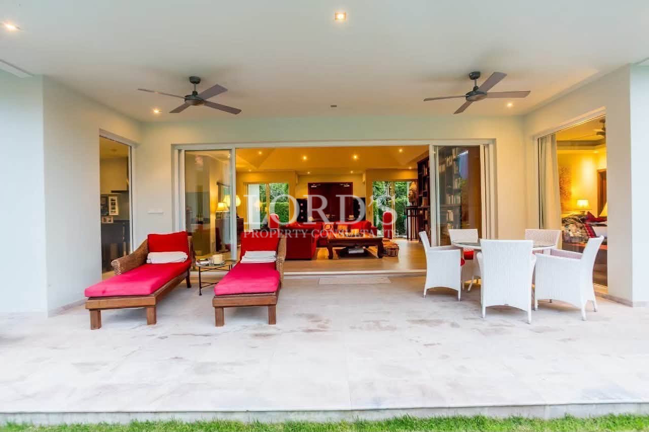 Open-plan living room with outdoor connection