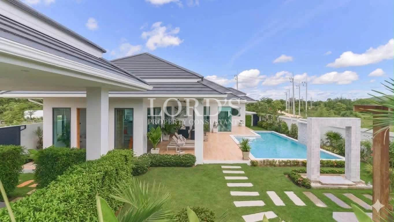 Modern villa with private swimming pool
