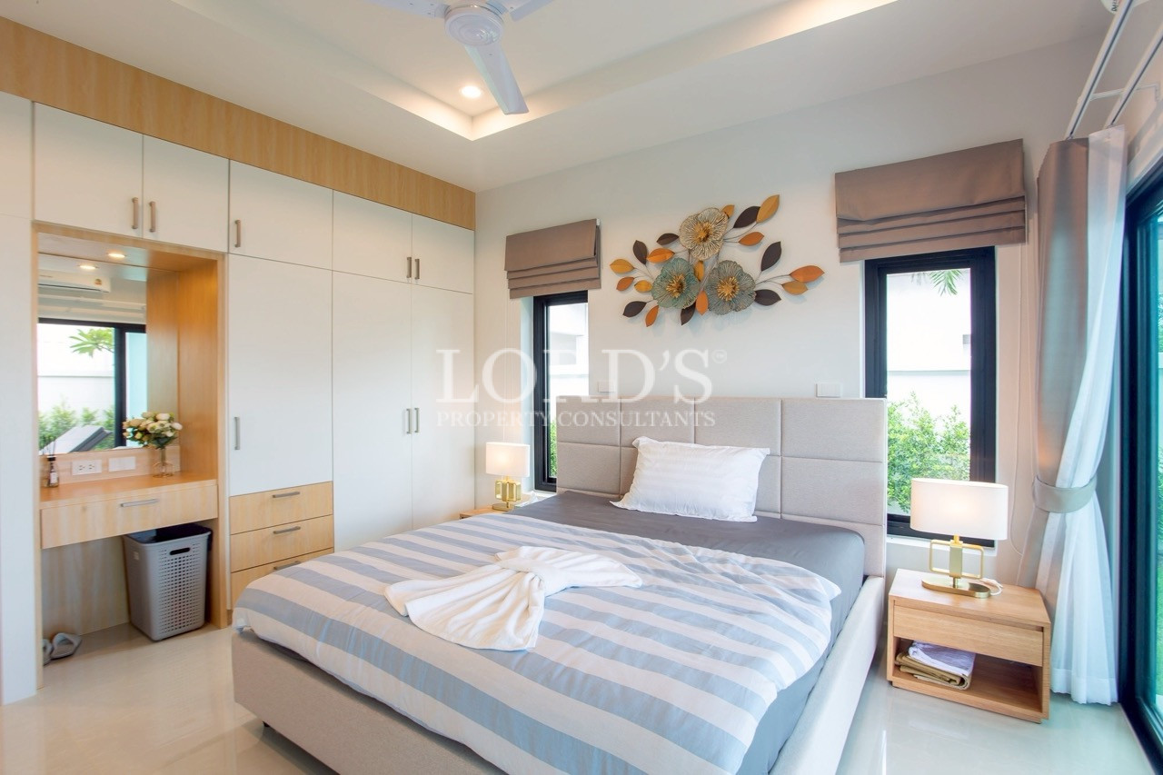 Open-plan living and dining area