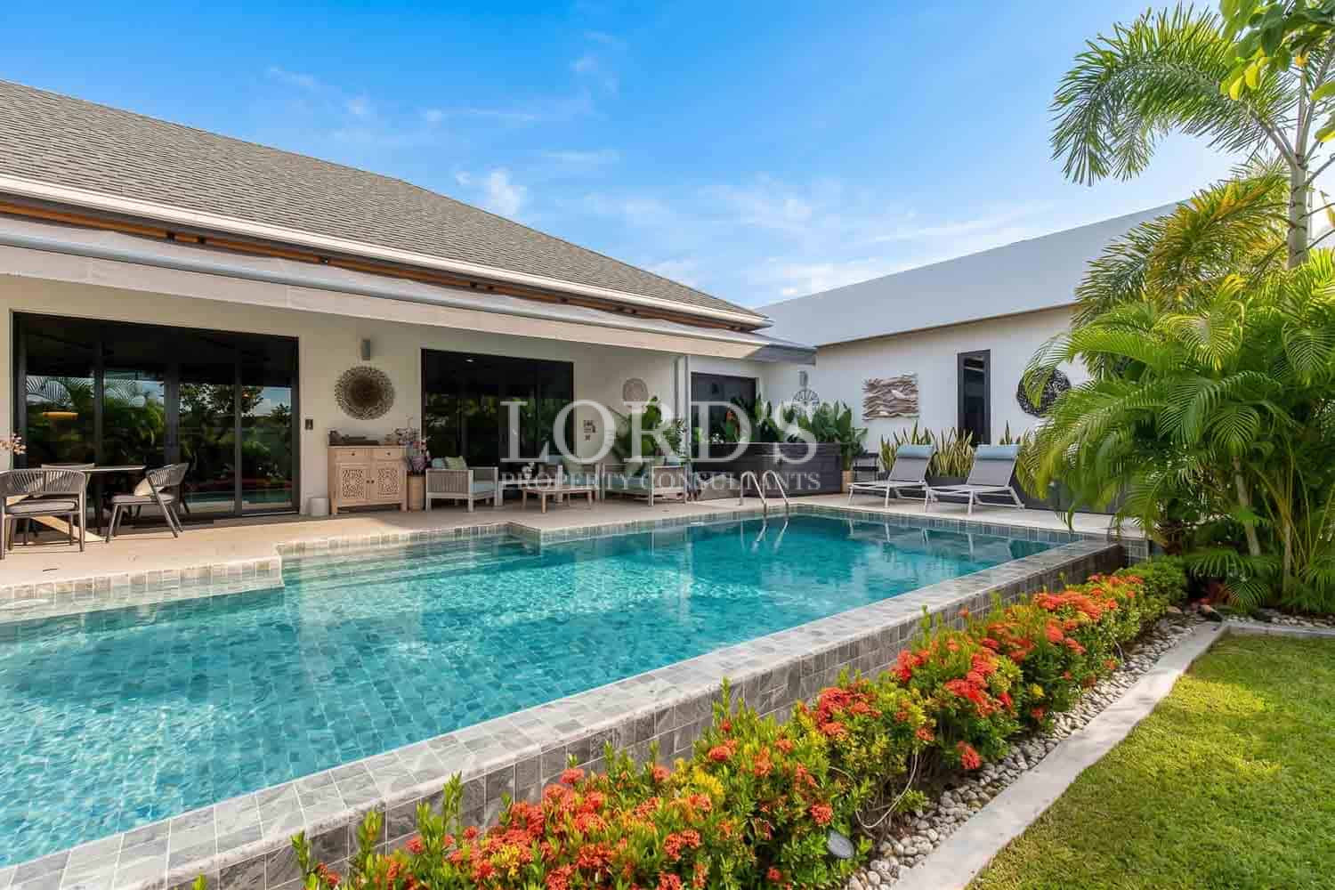 Luxury Balinese-style 3 Bedroom Pool villa at Hillside Hamlet Homes 7 for sale - Hin Lek Fai - photo 12