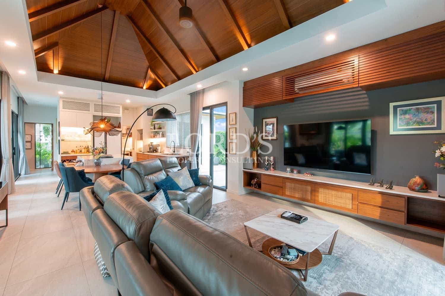 Luxury Balinese-style 3 Bedroom Pool villa at Hillside Hamlet Homes 7 for sale - Hin Lek Fai - photo 7