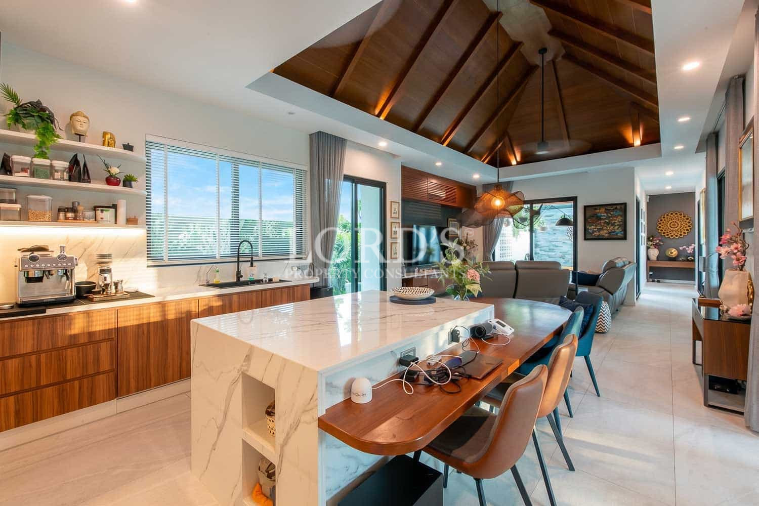 Luxury Balinese-style 3 Bedroom Pool villa at Hillside Hamlet Homes 7 for sale - Hin Lek Fai - photo 5